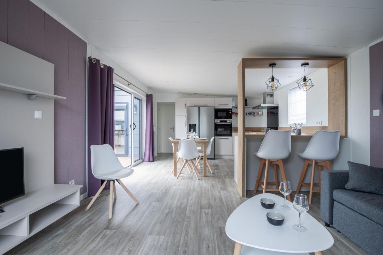 Beau Chalet Pour 4 Pers - Acces Piscine Chauffee Бретиньоль-сюр-Мер Экстерьер фото